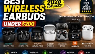 Best Wireless Earbuds Under 200 Dollars