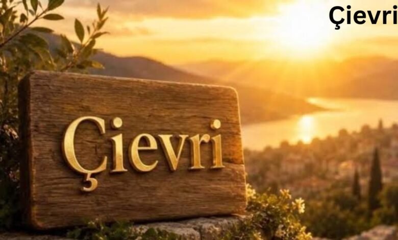 Çievri