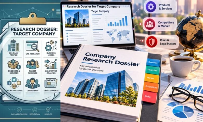 Research Dossier for Target Company